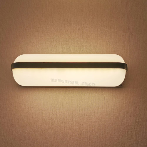 现代简约led上下光壁灯门口外墙室内阳台过道庭院灯铝材户外壁灯