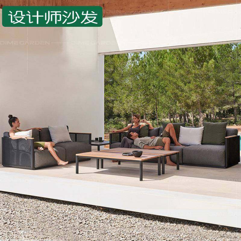 户外沙发庭院花园别墅不锈钢拉丝镀金防雨防晒露天家具阳台藤编椅,纺织面料/辅料/配套,纺织机械配件,淘宝优惠券,粉丝福利购,淘宝优惠卷