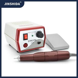 世新STRONG204指甲打磨机45000RPM抛光美甲修甲卸甲机牙机电磨机