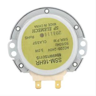 适用微波炉配件转盘电机220V转盘电机SSM 16HR电机6549W1S011S全