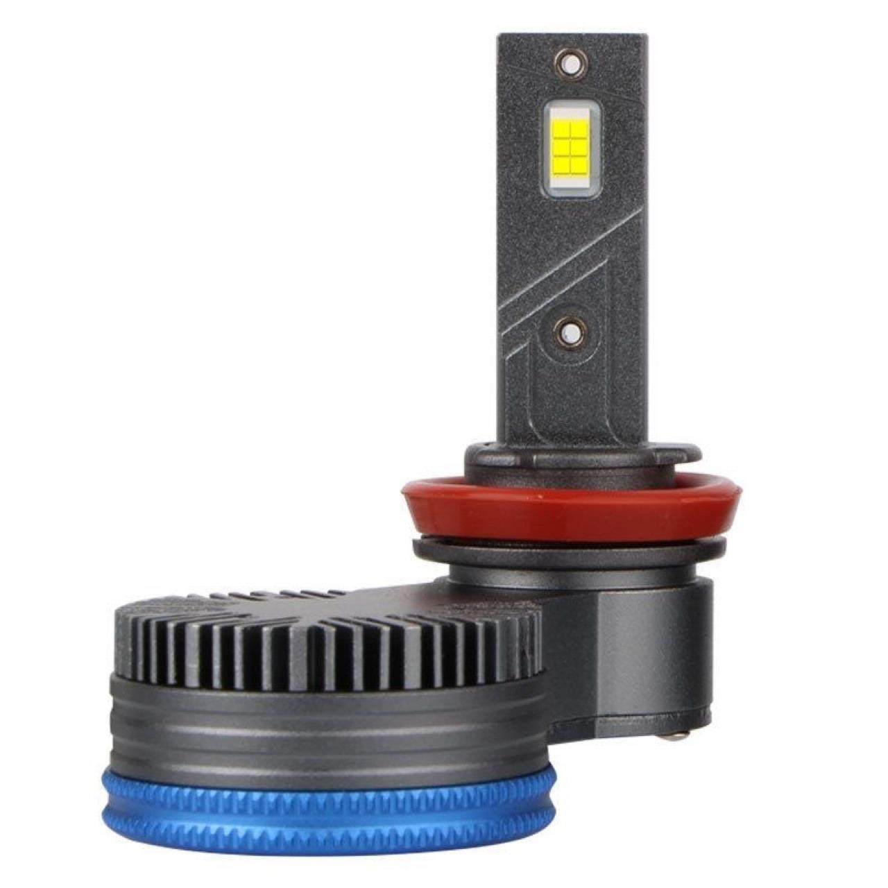 适用于09-15款丰田汉兰达汽车LED改装超亮聚光H11前照灯