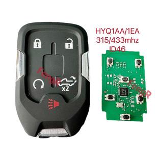 1EA 433频率HYQ1AA 适用于雪佛兰GMC4 1皮卡键汽车钥匙46芯片315
