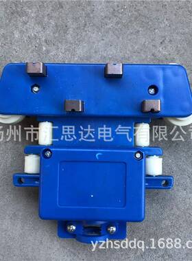 四极小碳刷集电器JD4-40四级八碳刷滑触线集电器印花机跑道集电器