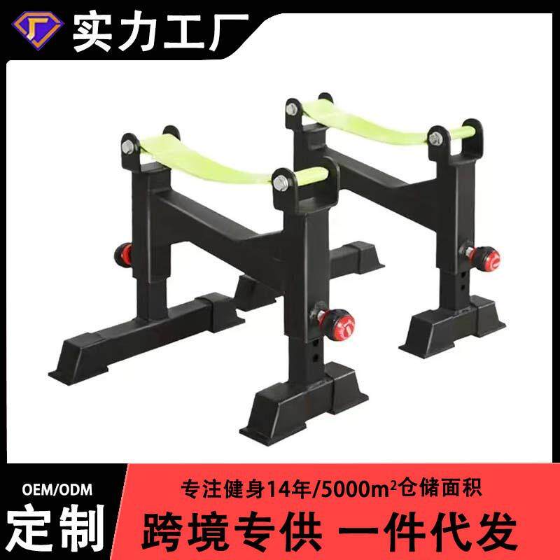 健身房硬拉缓冲台杠铃架防震垫家用健身器材硬拉训练器起杠器