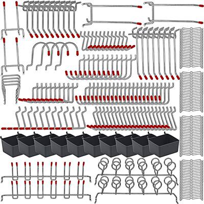 228pcs洞洞板挂钩洞洞板金属钩工具挂钩