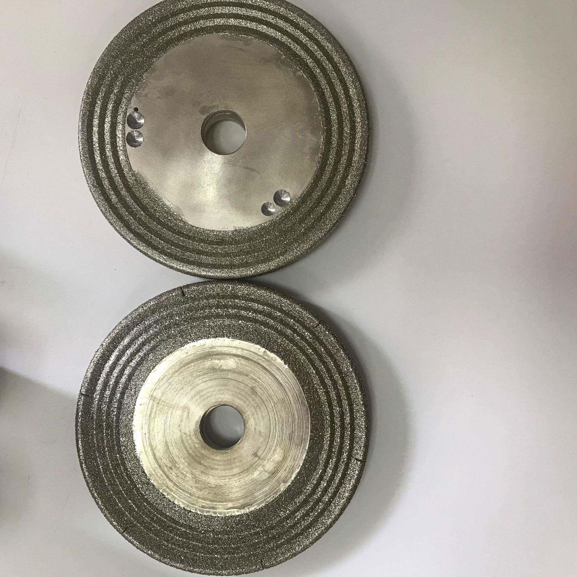 电镀金刚砂轮片,海绵薄片机打磨成型砂轮,自动粉扑砂轮机模具