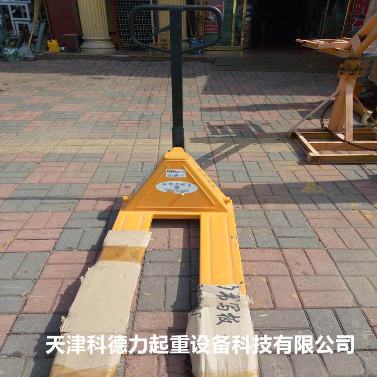 搬运叉车2T3吨T5T手动托盘搬运车手动液压叉车地牛