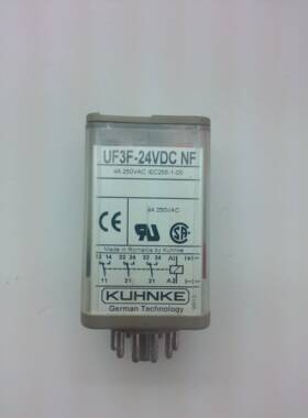 KUHNKE继电器UF3G-24VDCUF3B-24VDCNUF3-24VDCNUF3-24VDC