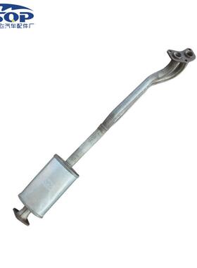 适用于镀锌材质丰田小霸王yr21中阶段静音排气管消声器