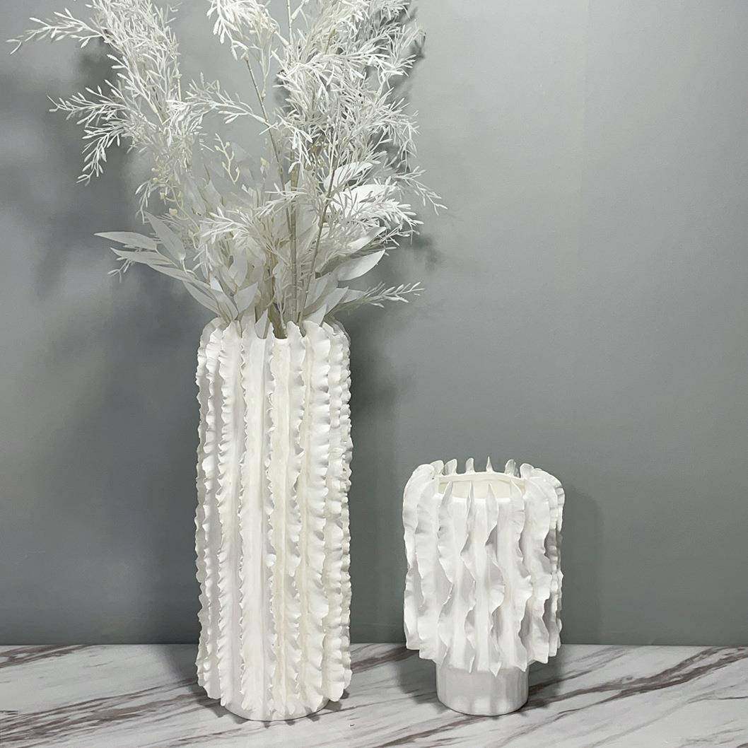 花瓶极简现代轻奢银色玻璃层叠花器客厅餐桌样板房售楼处饰品摆件,农用物资,其他肥料,淘宝优惠券,粉丝福利购,淘宝优惠卷