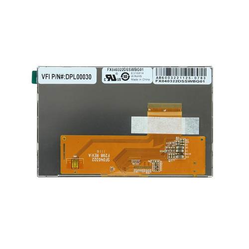 4.3寸显示屏FX040322DSSWBG01VFIP/N#:DPL00030液晶屏