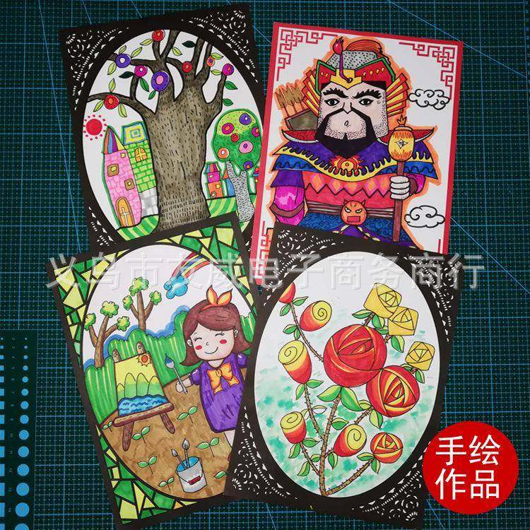 A4画纸古风纸边框纸画室幼儿园卡纸彩铅纸边框画纸美术纸100张/包,工业油品/胶粘/化学/实验室用品,其他实验室设备,淘宝优惠券,粉丝福利购,淘宝优惠卷