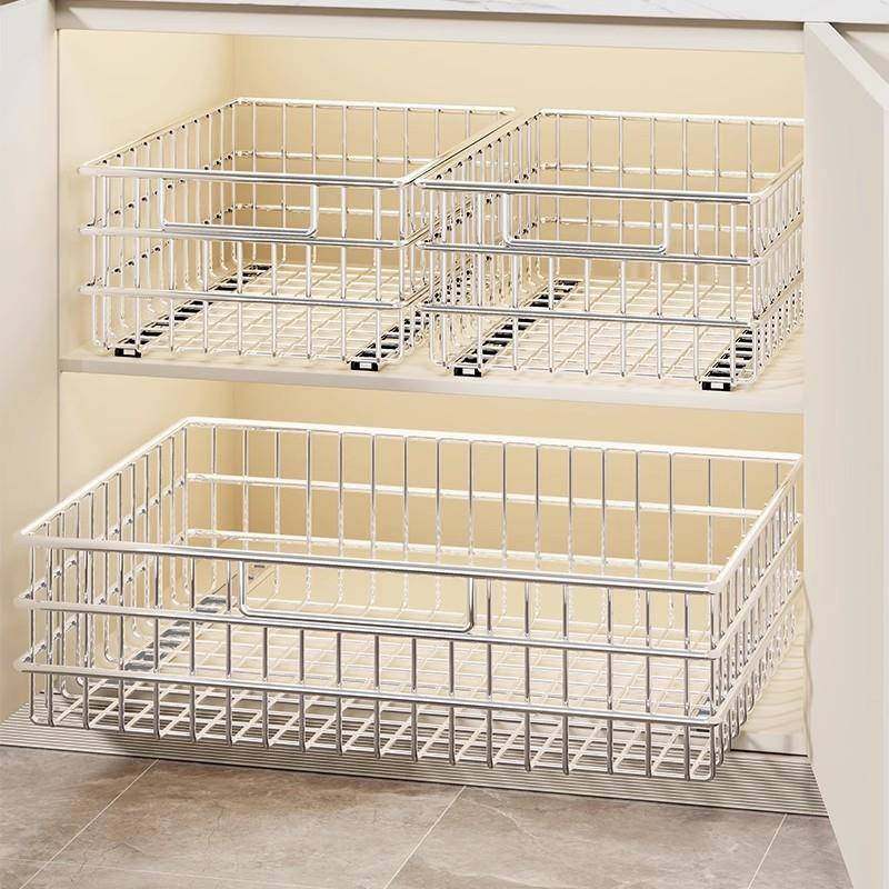 橱柜内抽拉式置物架厨房下水槽拉篮深柜抽屉果蔬调料分层收纳架子,工业油品/胶粘/化学/实验室用品,其他实验室设备,淘宝优惠券,粉丝福利购,淘宝优惠卷