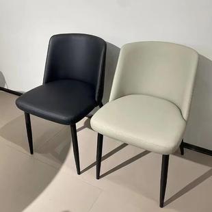 2把起发现代简约餐厅餐椅家用轻奢靠背椅