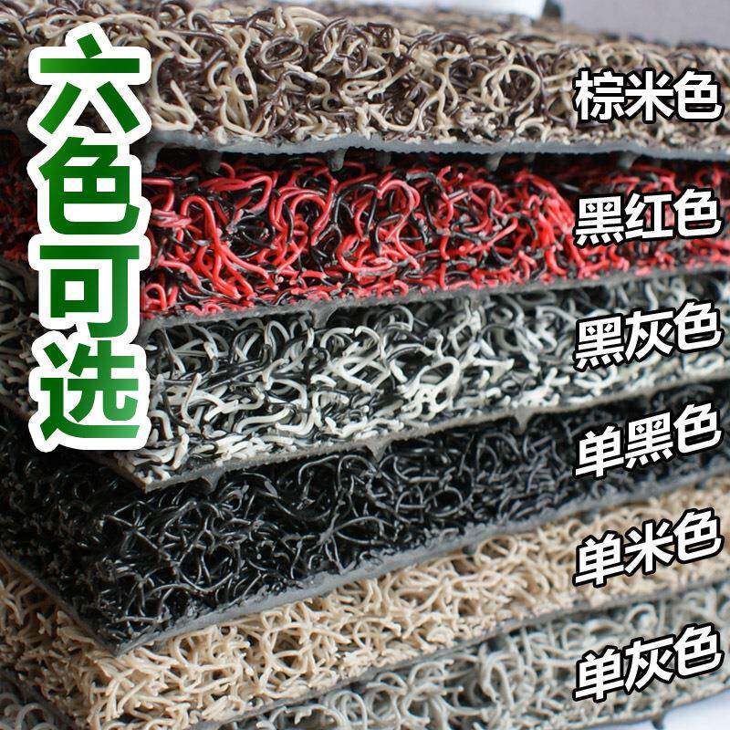 丝圈脚垫PVC喷丝脚垫车用地毯可裁剪各种汽车脚垫四季通用
