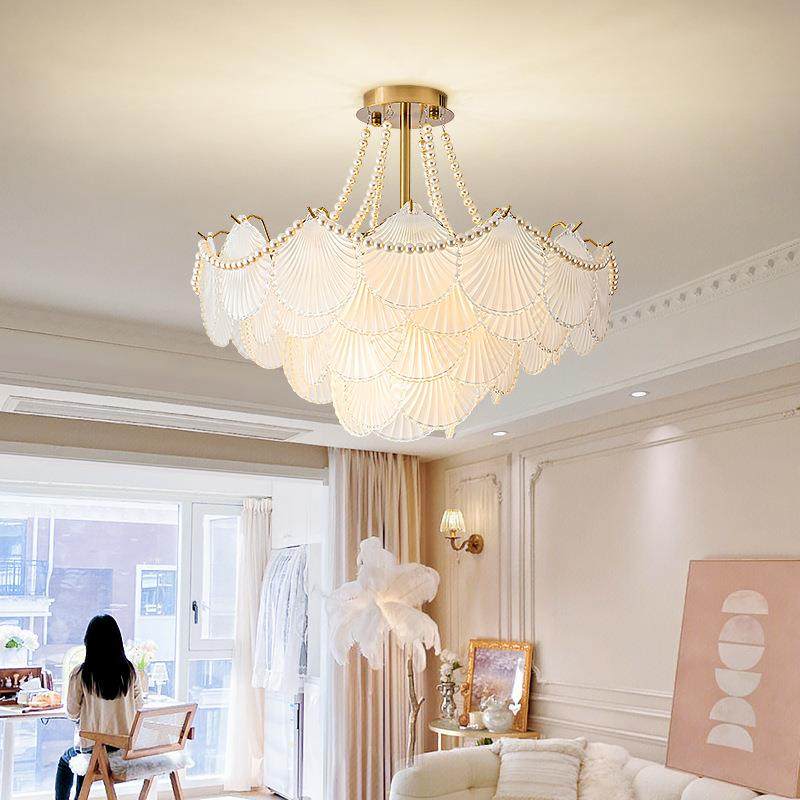 客厅主灯轻奢法式吊灯中山灯具现代简约大气水晶珍珠贝壳卧室餐厅,工业油品/胶粘/化学/实验室用品,其他实验室设备,淘宝优惠券,粉丝福利购,淘宝优惠卷