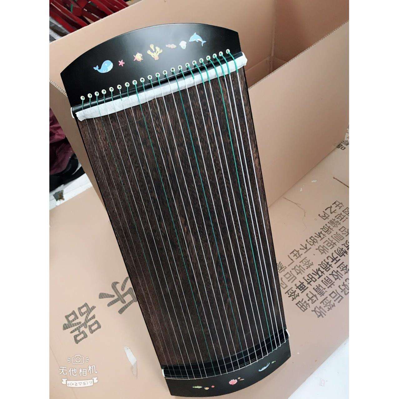 85儿童小古筝彩色绘画教学培训初学者直销小巧可弹奏乐器便携
