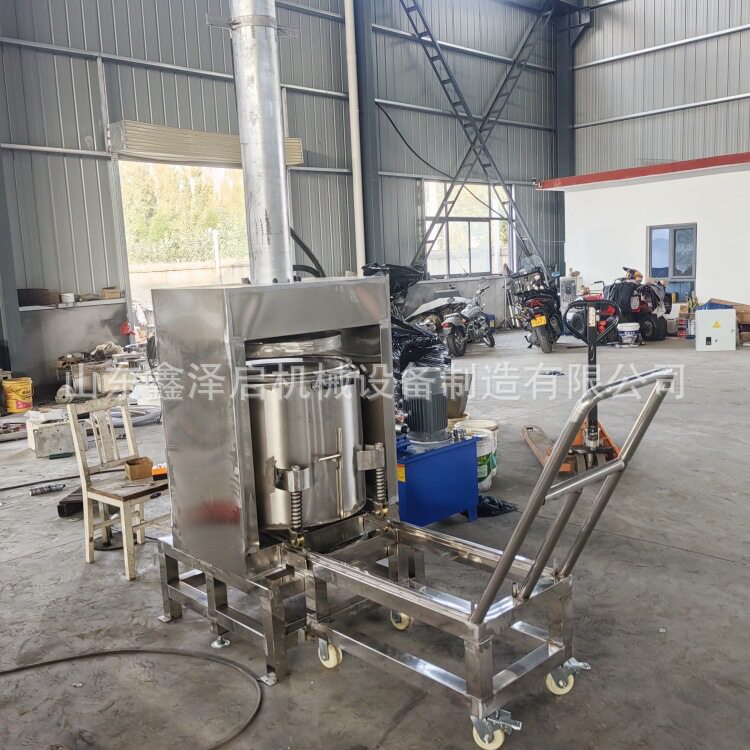 玫瑰花瓣汁榨汁机酵素果汁桑葚液压压榨机工业沙棘刺梨榨汁机