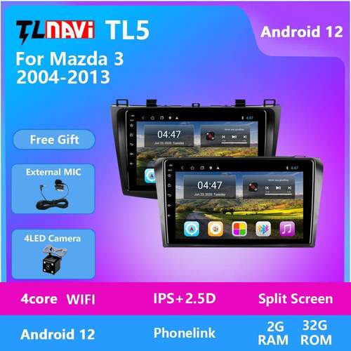 商品适用于04-13款马自达3星骋安卓智能汽车DVD多媒体导航仪