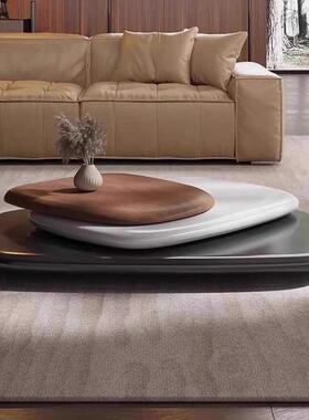 旋转茶几意式极简设计师悬浮茶几异型酒店客厅茶几Coffee table