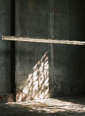 意大利设计师极简餐厅吧台一字长条吊灯收银台前台工作室书房吊灯