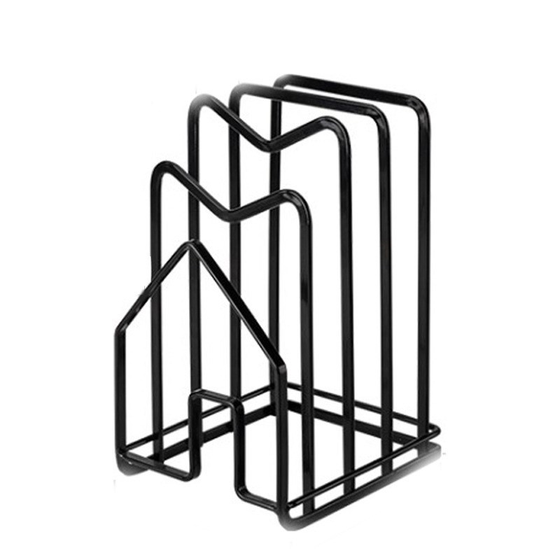 免打孔锅盖架置物架家用台面砧板架切菜板放置架锅铲托架子厨房