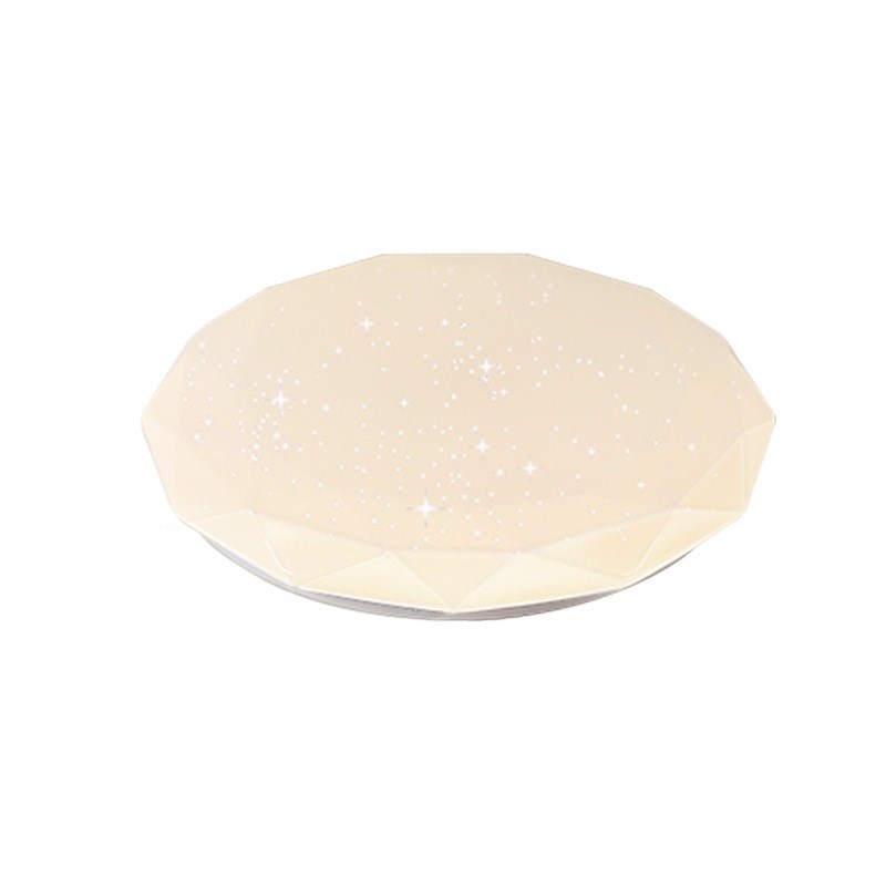 新款钻石吸顶灯外壳套件 星空之光圆形卧室灯 几何过道阳台灯