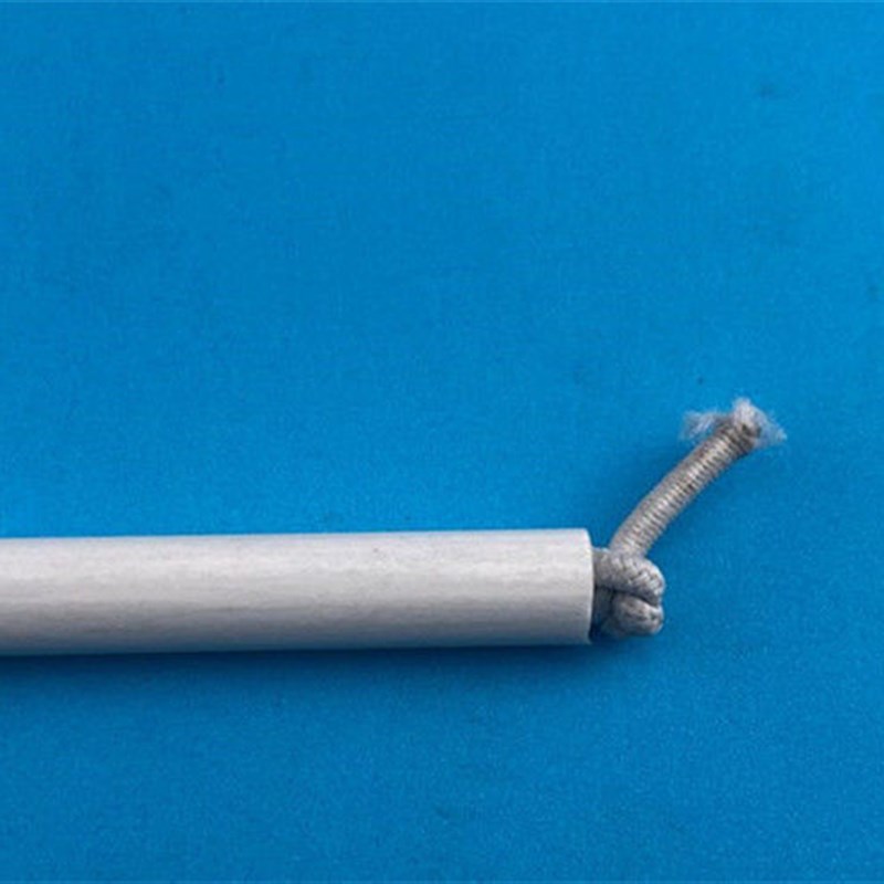 xyt蚊帐杆子玻璃纤维管不锈钢坐床式支架底部一圈白色玻璃杆带橡