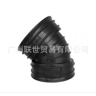 厂价直销 HDPE双壁波纹管 配件 45度弯头 200 300 波纹管45度弯头