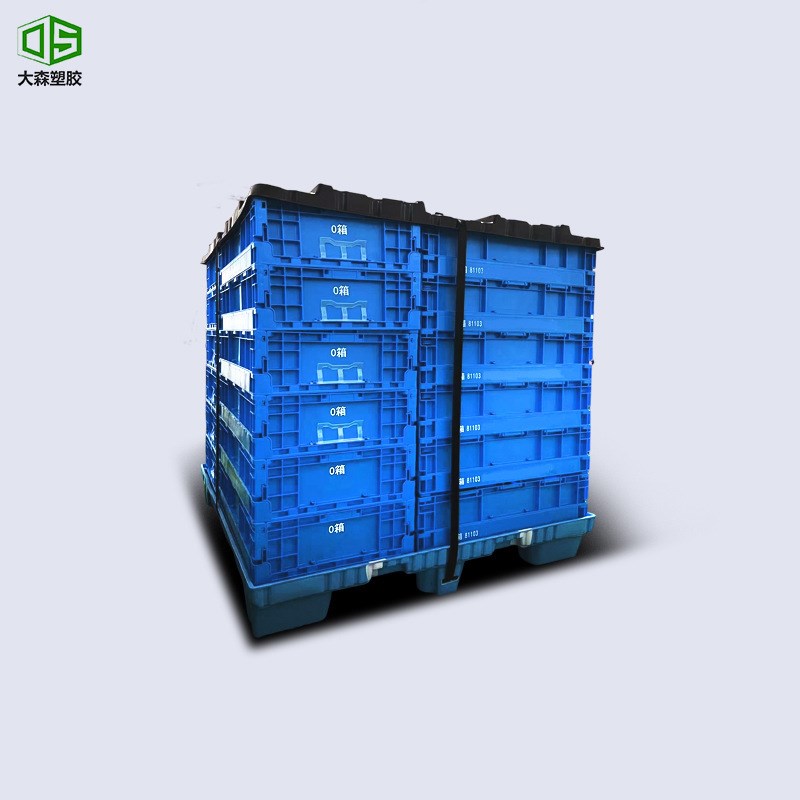 小鹏汽车E38九脚托盘标准吸塑新能源汽车包装天地盖地台板卡板