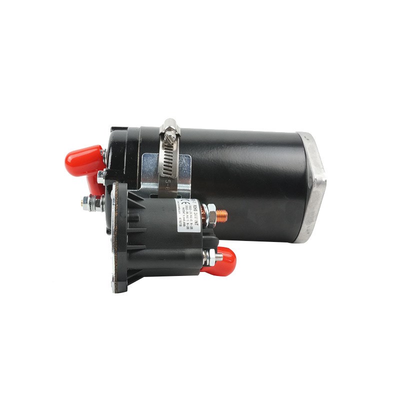 小型电机液压油泵系统站小型液压动力单元12V 24V直流电机