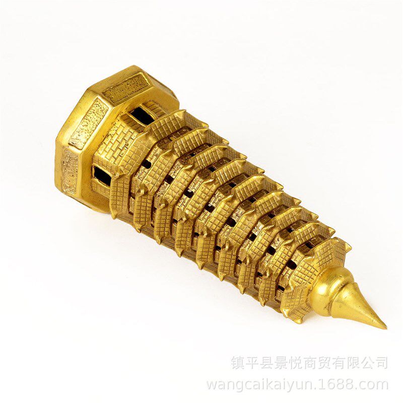 铜文昌塔摆件13层文昌塔9层7层十三层文昌塔家居装饰工艺品