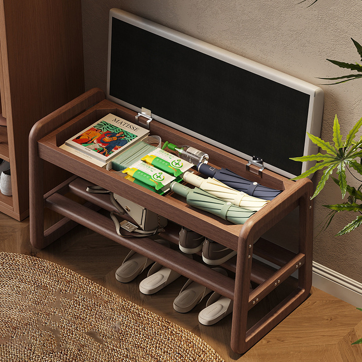 实木换鞋凳家用门口小户型进门收纳穿鞋凳入户鞋柜一体可坐长凳子