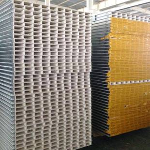 机制中空玻镁板彩钢板隔墙助燃净化板实验室玻镁夹芯板供应