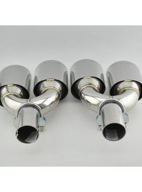 专用奔驰C200/W204汽车改装尾喉C180C260改c63AMG四出尾嘴尾喉