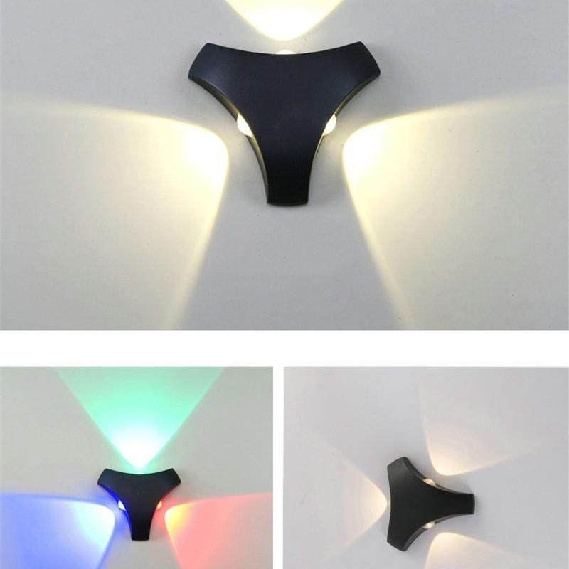 2025外贸LED壁灯室外户外三角形客厅走廊花园大门柱子灯,纺织面料/辅料/配套,纺织机械配件,淘宝优惠券,粉丝福利购,淘宝优惠卷