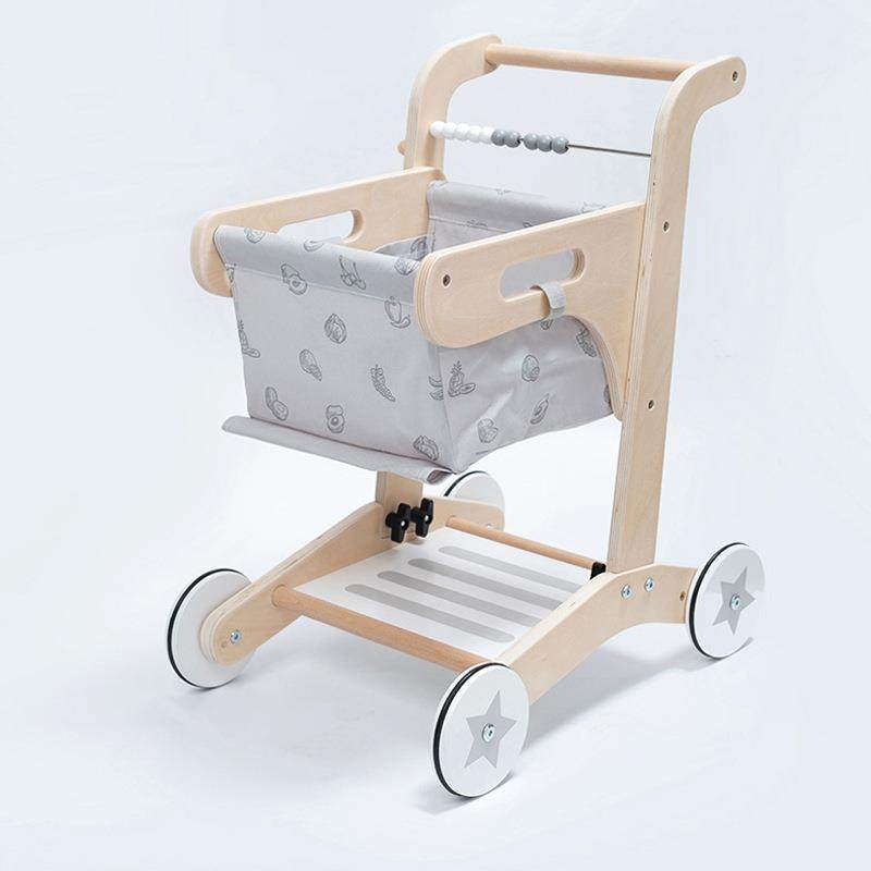 北欧婴幼儿童手推学步车仿真过家家超市1购物车2-3岁木质玩具,工业油品/胶粘/化学/实验室用品,其他实验室设备,淘宝优惠券,粉丝福利购,淘宝优惠卷
