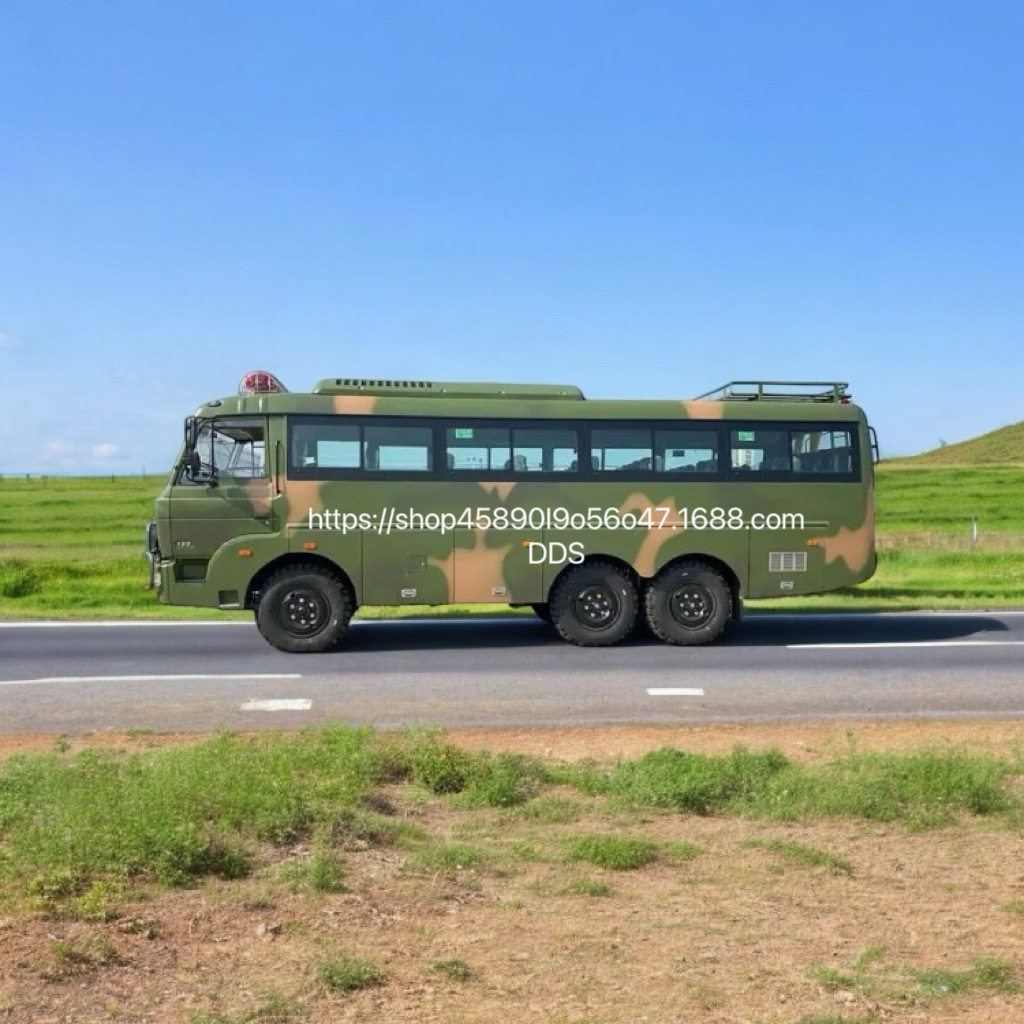 越野车6x6客车24座31座巴士厂家直供出口外贸