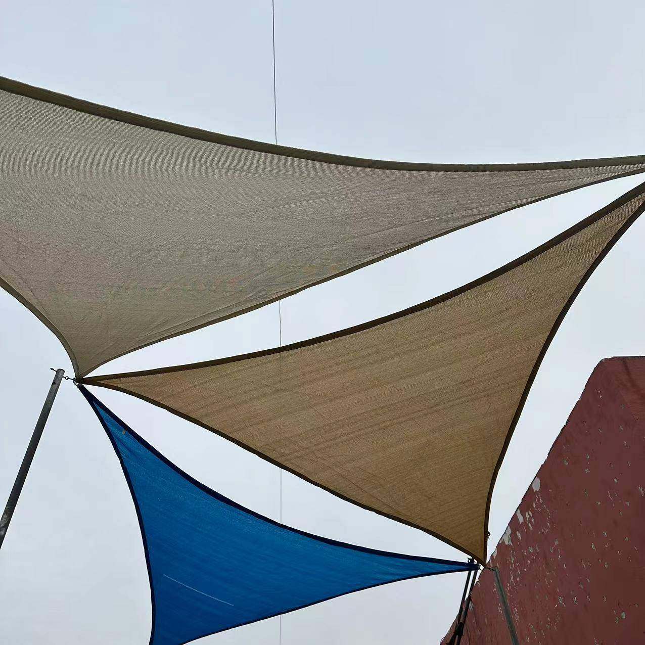 热销HDPE185克透气款户外天幕户外遮阳帆三角帆挂布