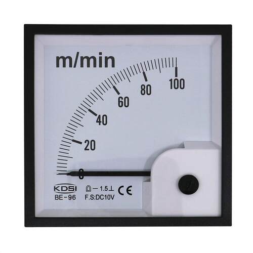 KDSI工厂供应指针式直流电压表BE-96DC10V100m/minCE认证电压表