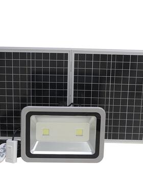 100W太阳能泛光灯2.4GHz遥控便捷操控铝合金机身高品质耐用抗造