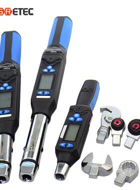 可调电子数显扭力扳手开口扭矩活口头力矩1.5-340NM换头扳手