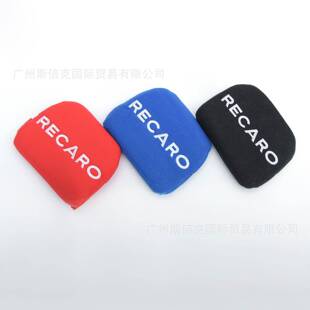 直销改装赛车座椅海绵魔术贴头枕BRIDE个性靠枕腰枕枕头通用