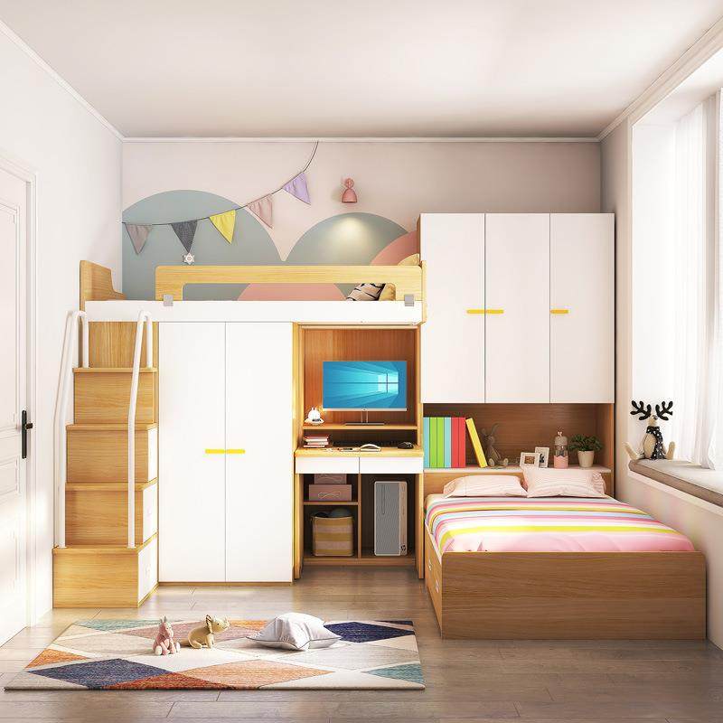 儿童上下床多功能带书桌衣柜小户型组合高低床双层上下铺可,机械设备,其他机械设备,淘宝优惠券,粉丝福利购,淘宝优惠卷