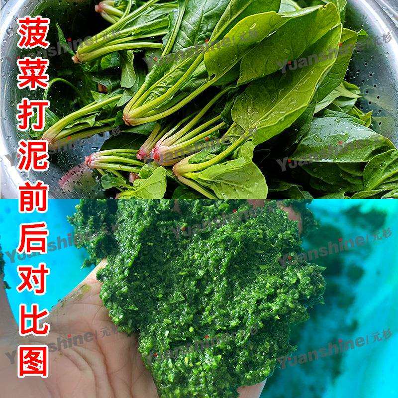 全自动小型紫薯打泥机颗粒大小可调节冷冻草莓果蔬打碎机