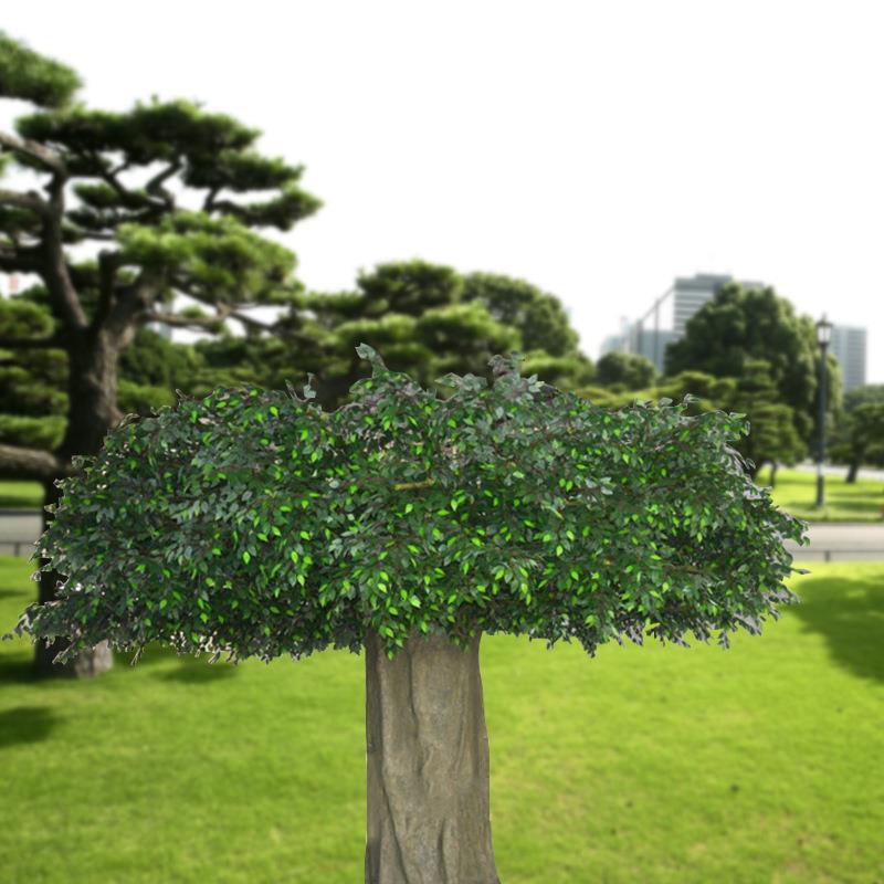 工厂供应包柱仿真榕树大型园林装饰室内户外造型假树道具