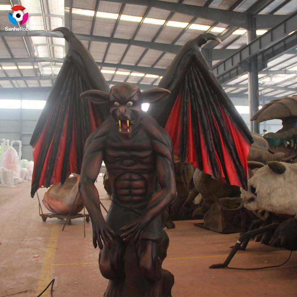 仿真怪兽怪物黑暗魔王模型制作公司鬼屋影院场景氛围道具