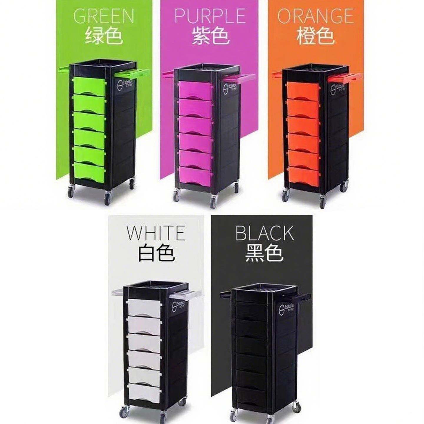 美发推车发廊工具车多功能耐用置物架美发车理发店烫染推车包邮
