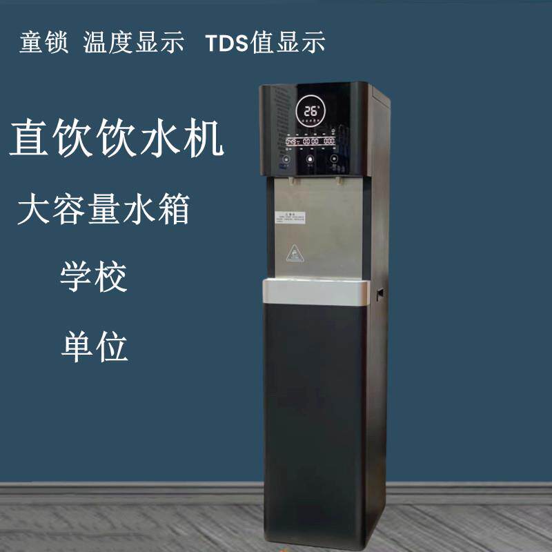 商用一开一温饮水机10L水箱立式管线机带童锁学校单位直饮机母婴