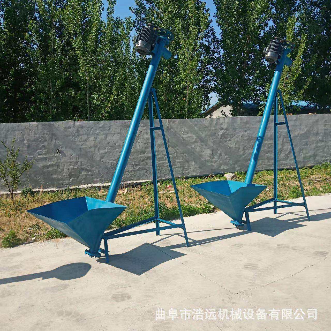 螺旋蛟龙自动化上料219管径提升机供应输送机图片